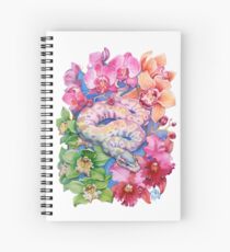 Cuaderno de espiral "Año de la serpiente" - Acuarela del zodiaco chino