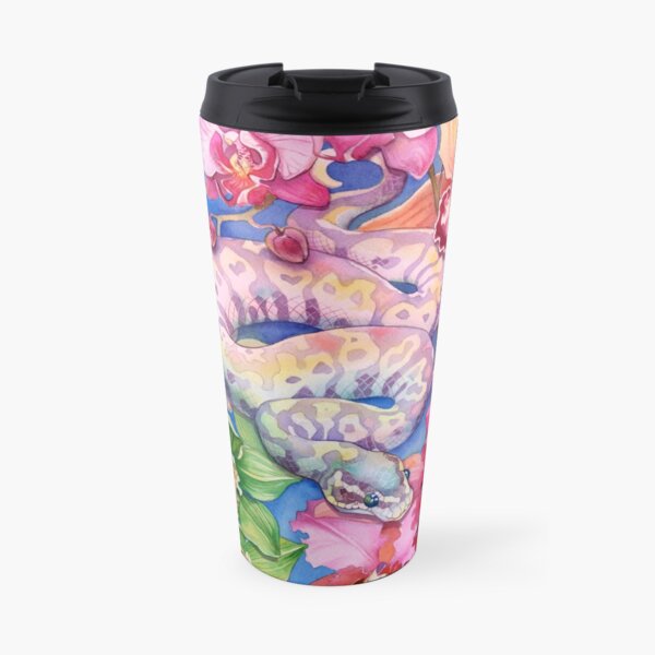 "Year of the Snake" - Chinese Zodiac Watercolour Travel Mug