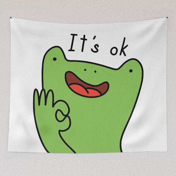 Item preview, It's ok frog designed and sold by Nikamii.