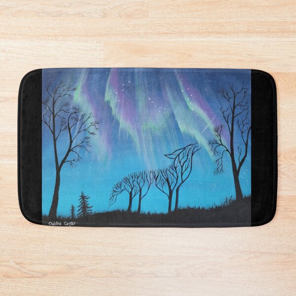 Item preview, Harmony Trees: Wolf Branching into the Aurora designed and sold by Debbie Center.