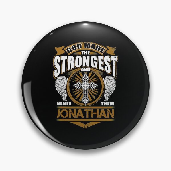 Item preview, Jonathan Name T Shirt - God Found Strongest And Named Them Jonathan Gift Item Tee designed and sold by arlinasdua.