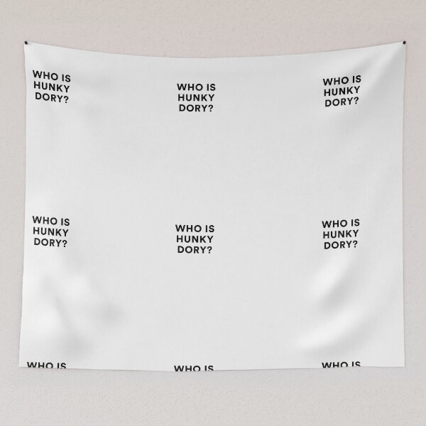 Item preview, WHO IS HUNKY DORY? | The Real Housewives of Beverly Hills designed and sold by guest-pillow.