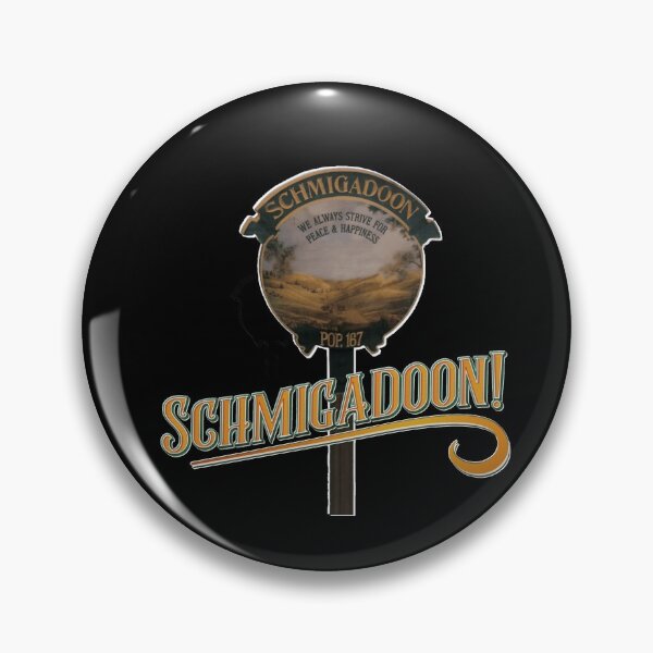 Item preview, Schmigadoon signpost designed and sold by Kyllerbuzcut.