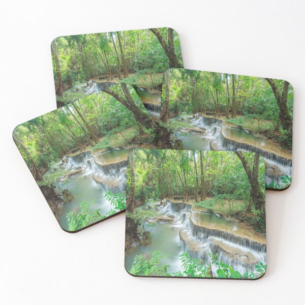 Item preview, Huay Mae waterfall in tropical forest of national park designed and sold by Golden-place.