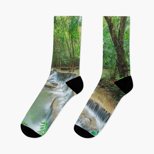 Item preview, Huay Mae waterfall in tropical forest of national park designed and sold by Golden-place.