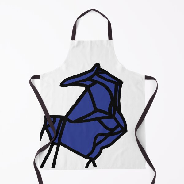 Item preview, Big Blue Roan designed and sold by CrumpledArtBlog.