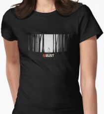 Rust Game Artwork Women's Fitted T-Shirt
