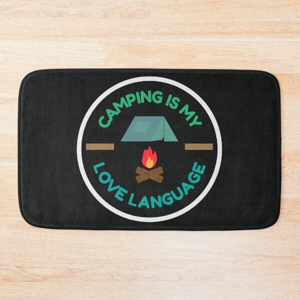 Item preview, Camping is my love language designed and sold by Nightlight0.