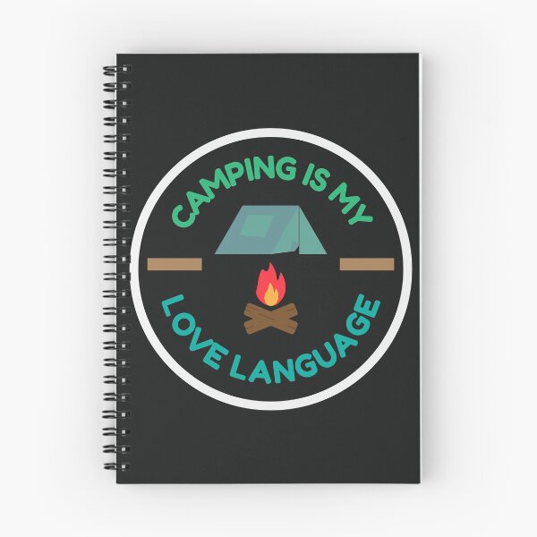 Item preview, Camping is my love language designed and sold by Nightlight0.