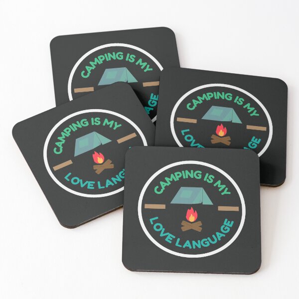 Item preview, Camping is my love language designed and sold by Nightlight0.