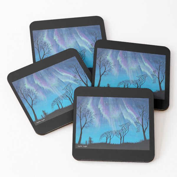 Item preview, Harmony Trees: Wolf Branching into the Aurora designed and sold by Debbie Center.