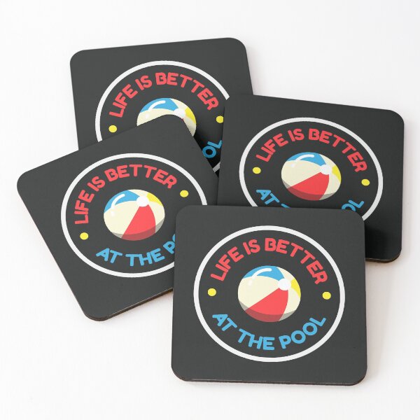 Item preview, Life is Better at the Pool designed and sold by Nightlight0.
