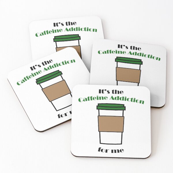 Item preview, It's the Caffeine Addiction For Me Coffee Cup designed and sold by Bo-Bros-Tees.