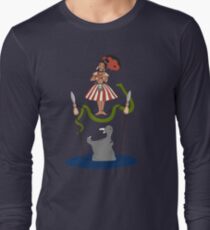 Jungle Cruise vs. Haunted Mansion Long Sleeve T-Shirt