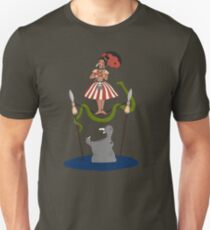 Jungle Cruise vs. Haunted Mansion Unisex T-Shirt