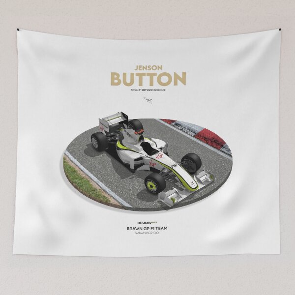 Item preview, Jenson Button Formula 1 Brawn BGP 001 2009 Car Design  designed and sold by d25bev.