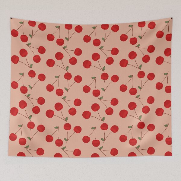 Item preview, Cherry Fruit Seamless Pattern - Kawaii  designed and sold by ViewerEqualsPhoton.