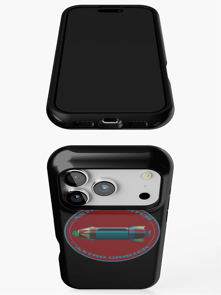 Thumbnail 3 of 4, iPhone Case, Astro Orbiter Ride Design designed and sold by carrdesigns21.