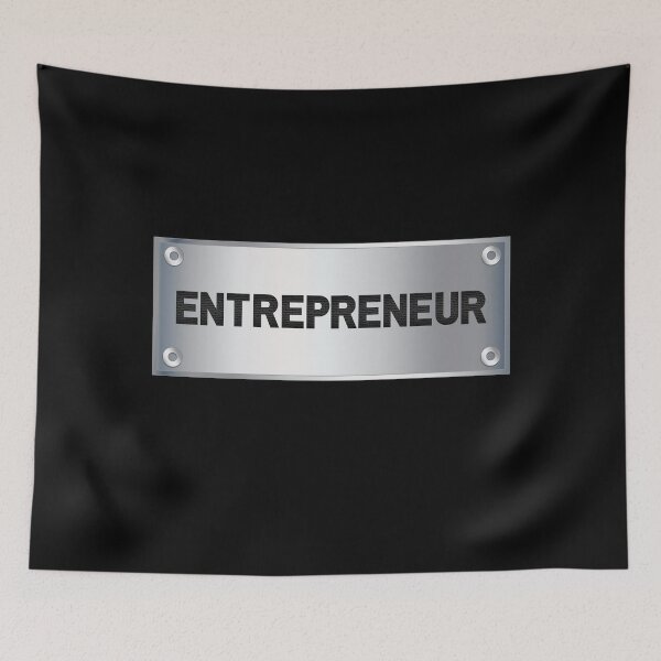 Item preview, Silver Entrepreneur Plaque designed and sold by Eranthe Bernardo.