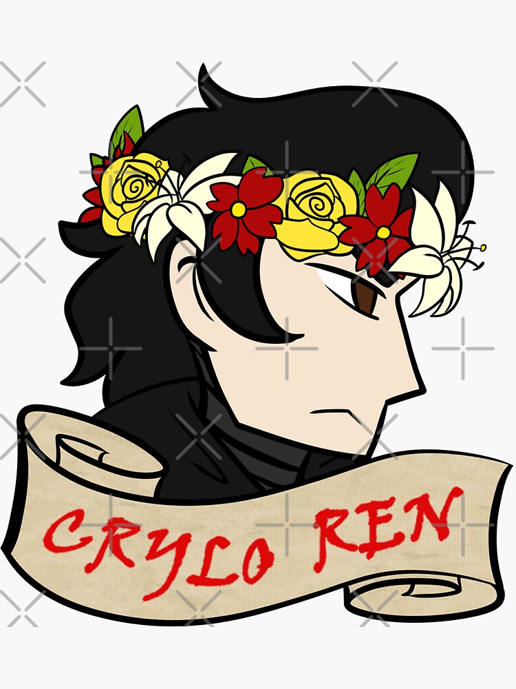 Imagen 3 de 3, Pegatina con la obra Crylo Ren, diseñada y vendida por IFOHS.