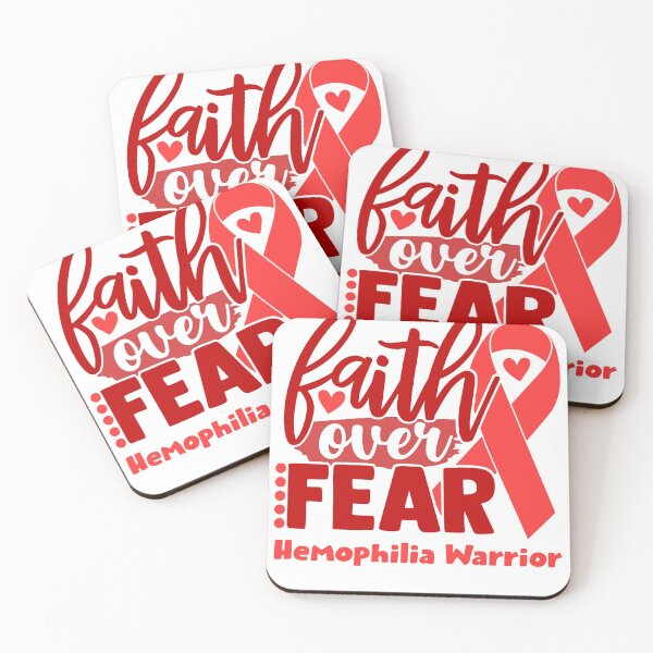 Item preview, Faith Over Fear Hemophilia Warrior designed and sold by largellie.
