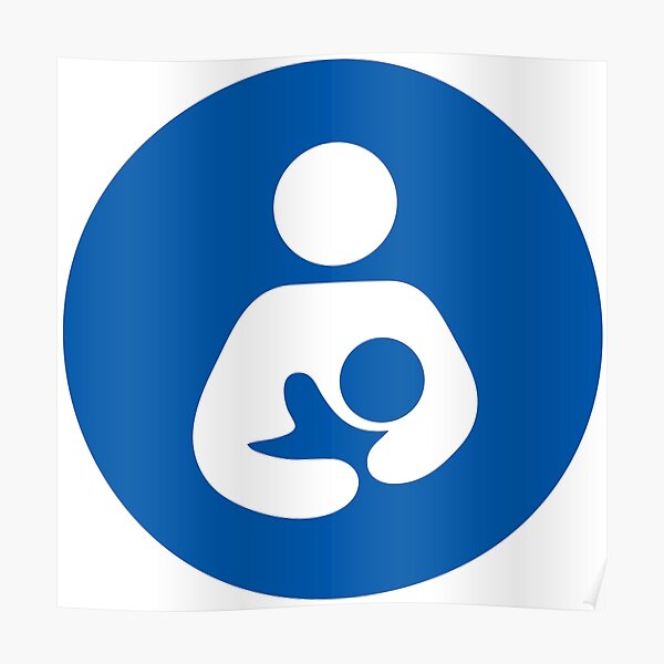 "Breastfeeding Welcome Here" Poster for Sale by TigerProofRock | Redbubble