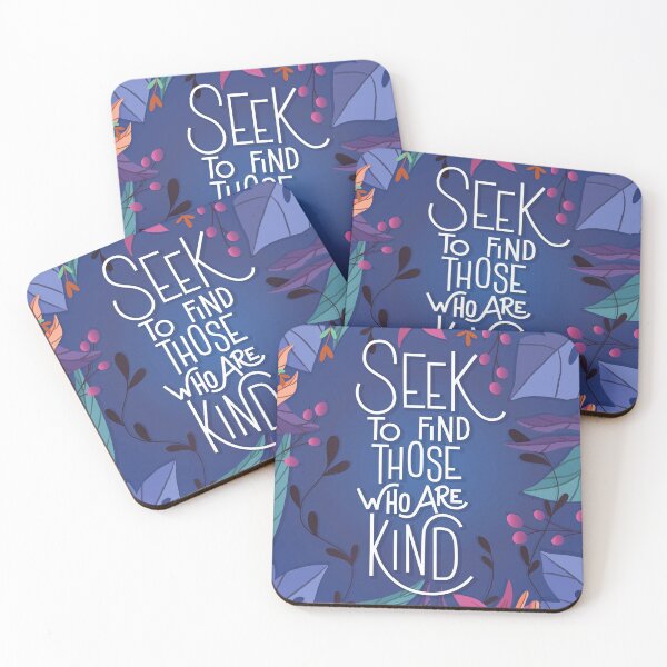 Item preview, Seek to find those who are kind  designed and sold by Wandering-aura.
