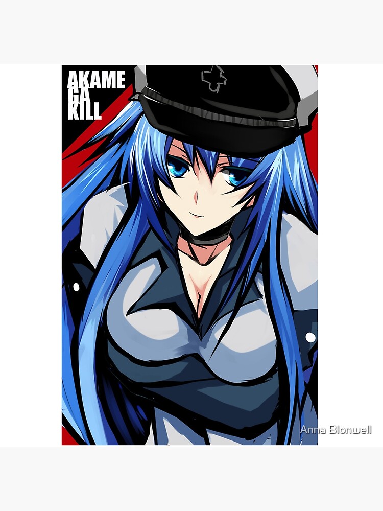 Akame ga Kill - Esdeath - Akame - Posters and Art Prints