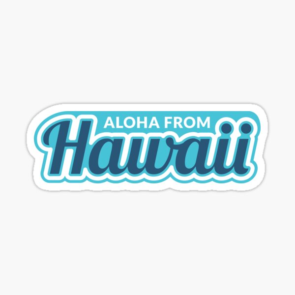 Aperçu de l'œuvre aloha d'Hawaï créée et vendue par RayanDesigns.