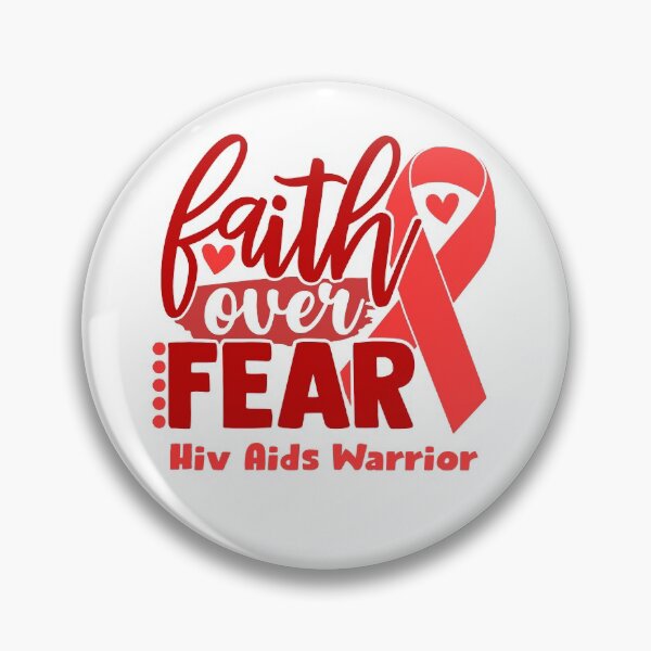 Item preview, Faith Over Fear Hiv Aids Warrior designed and sold by largellie.