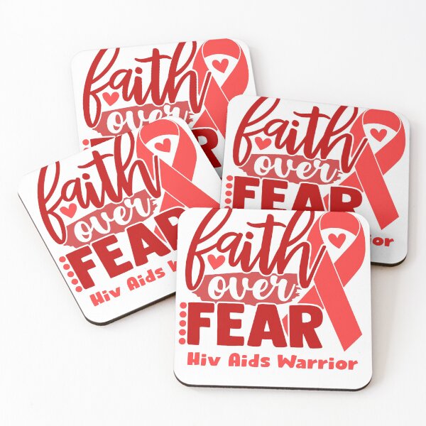 Item preview, Faith Over Fear Hiv Aids Warrior designed and sold by largellie.