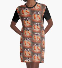 WALK BY FAITH - DELTA SIGMA THETA Graphic T-Shirt Dress