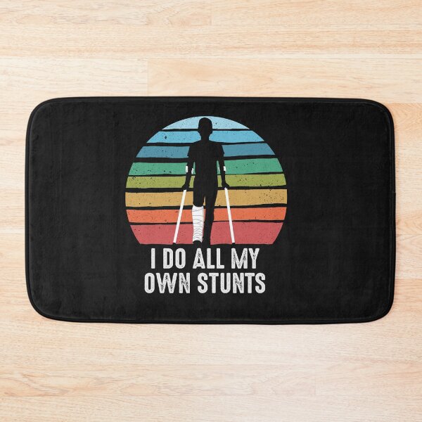 Item preview, Broken Leg Injury Ankle Knee Funny Get Well Soon designed and sold by bluebadgez.