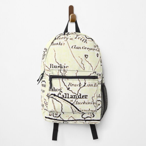 Item preview, CALLANDER & surrounding area map 1898 designed and sold by yourscotland.