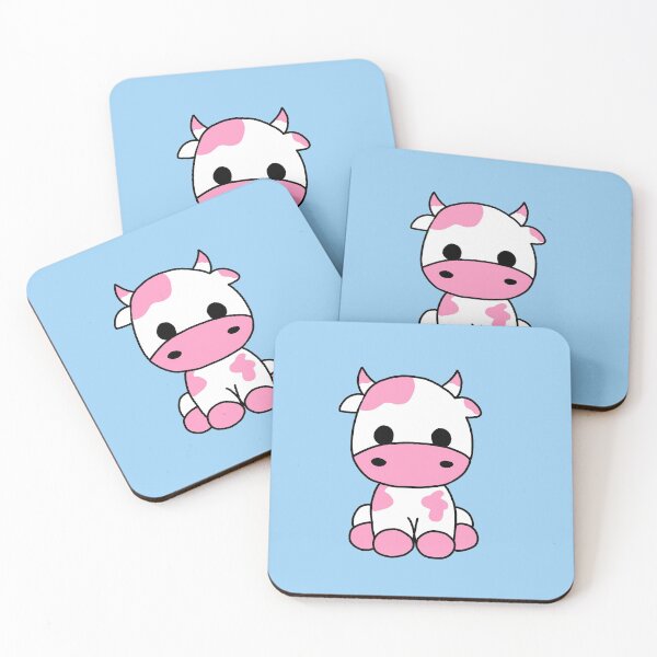 Item preview, pink cow designed and sold by miad829.