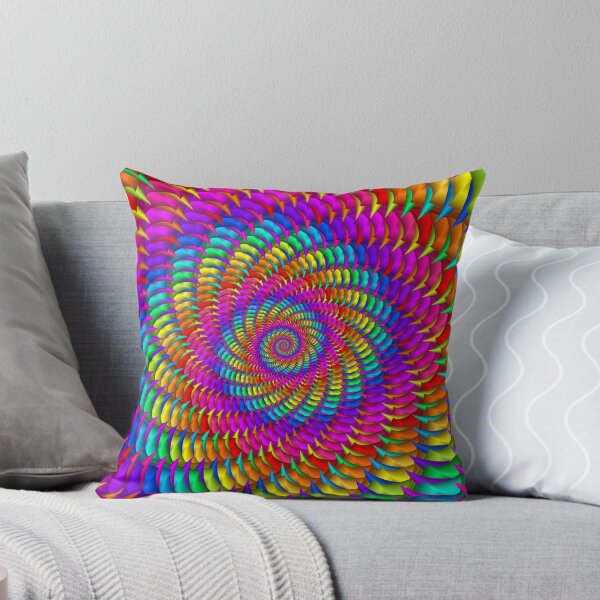 Item preview, Psychedelic Rainbow Spiral  designed and sold by Kitty Bitty.