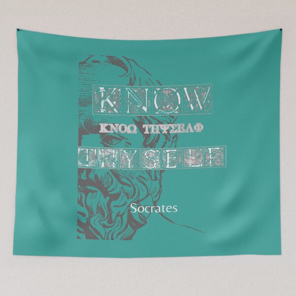 Item preview, KNOW THYSELF KNOW YOURSELF designed and sold by Flirt-Teez.
