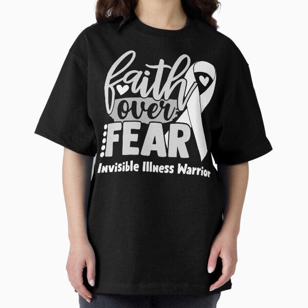 Item preview, Faith Over Fear Invisible Illness Warrior designed and sold by largellie.