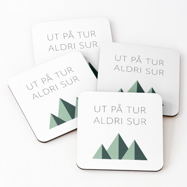 Artikelvorschau, ut på tur aldri sur - minimalistisch entworfen und verkauft von wordyghost.
