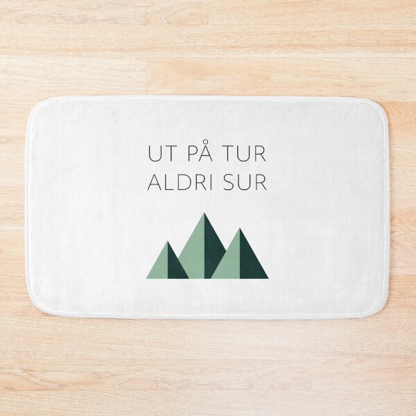 Artikelvorschau, ut på tur aldri sur - minimalistisch entworfen und verkauft von wordyghost.