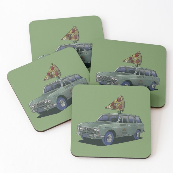 Item preview, El coche de Skinny's Pizza de Mobius designed and sold by Webazoot Industries - Car Art.
