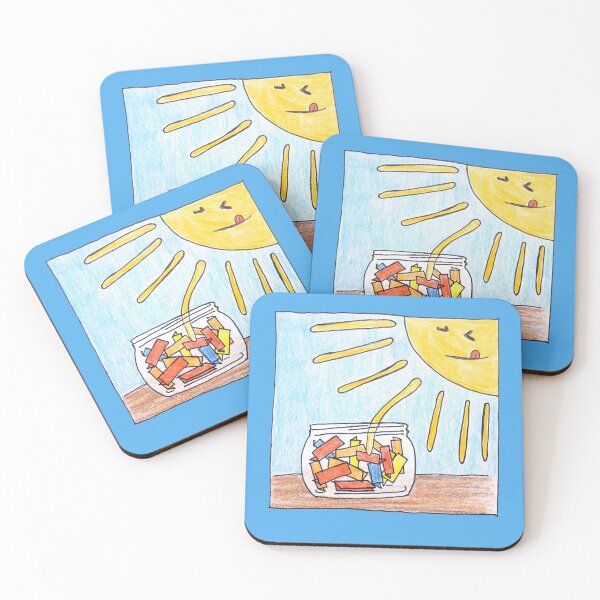 Item preview, The corner sun draws a wish from the artificial wish glass designed and sold by Sanguinik.