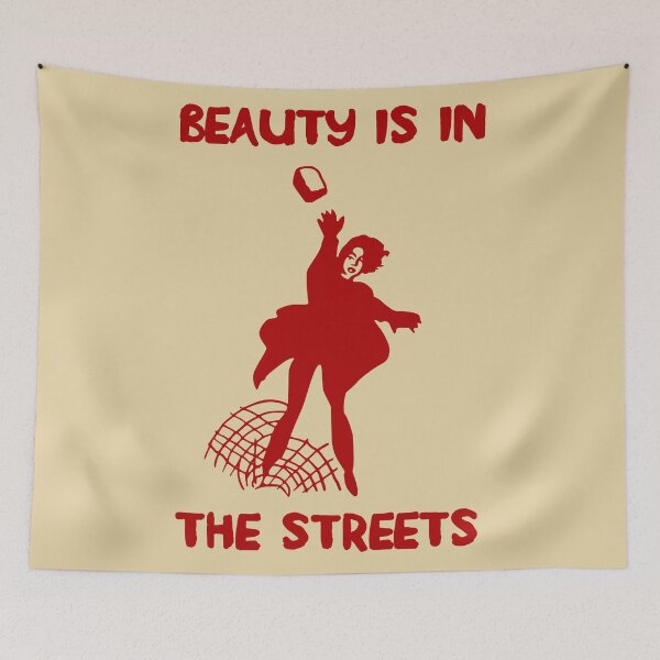 Item preview, Beauty Is In The Streets Translated - Protest, French, Socialist, Leftist, Anarchist designed and sold by SpaceDogLaika.