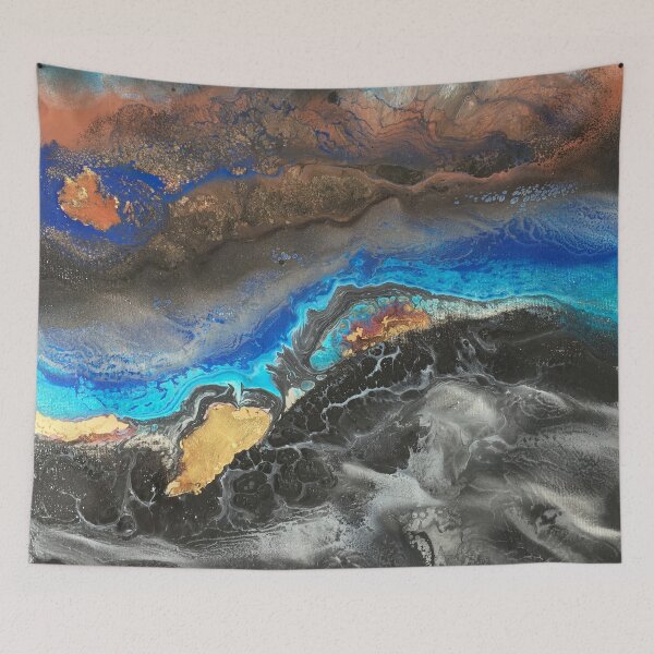 Item preview, Storm Brewing spray-art painting on canvas designed and sold by David Pringle.