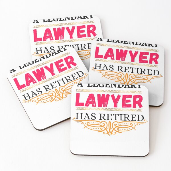 Item preview, A legendary lawyer has retired designed and sold by ronaldsonou.