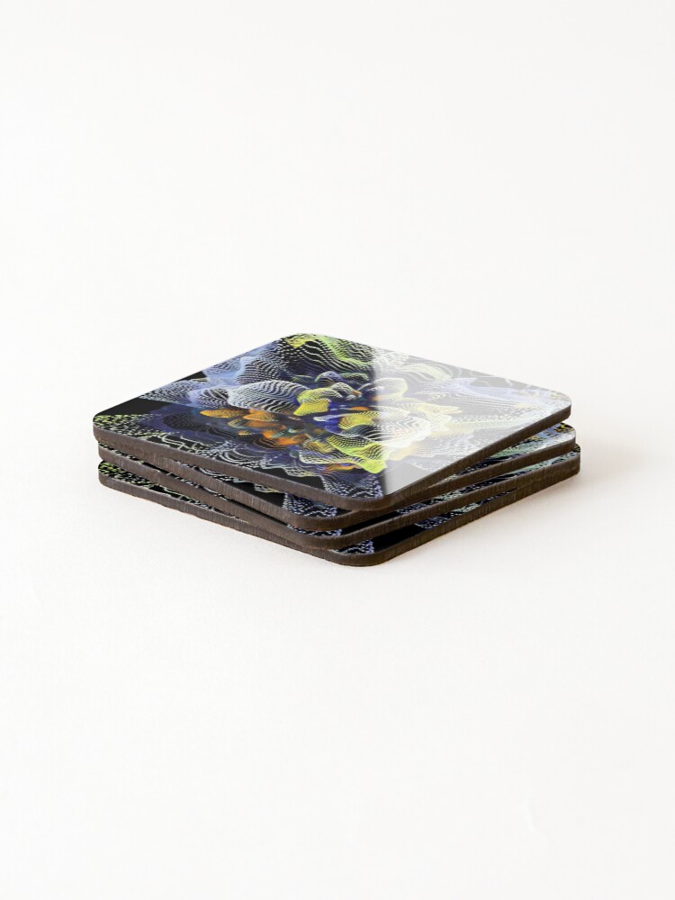 Thumbnail 4 of 5, Coasters (Set of 4), Point explosion designed and sold by oscargml.