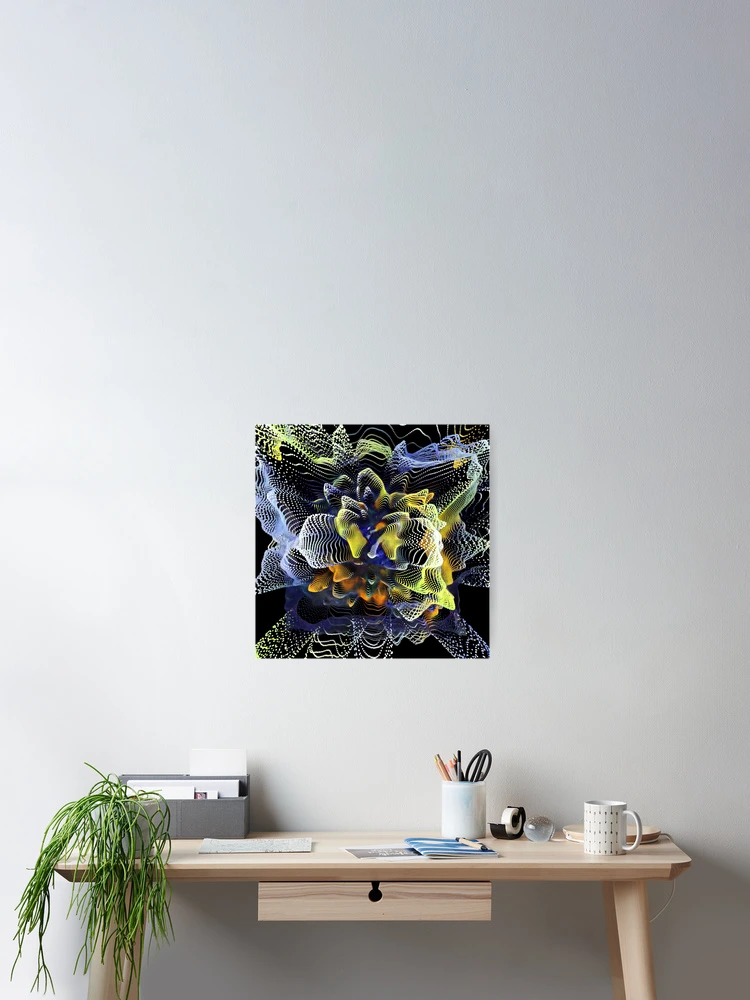 Thumbnail 2 of 3, Poster, Point explosion designed and sold by Art Dila Studio.