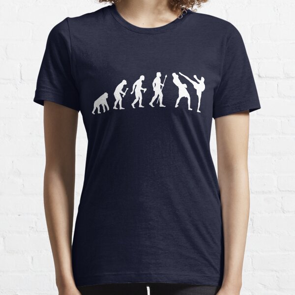 Item preview, Evolution Of Man And Kickboxing designed and sold by BeyondEvolved.