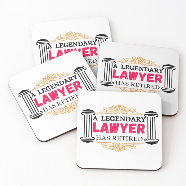 Item preview, A legendary lawyer has retired designed and sold by ronaldsonou.