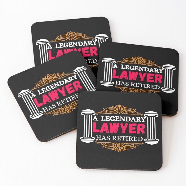 Item preview, A legendary lawyer has retired designed and sold by ronaldsonou.